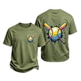 thumbnail image 1 of Bobifish Big Boys T Shirt With Baseball Print Short Sleeve Summer Basic Tee Shirt Children Boys Active T-Shirt, 1 of 3