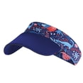 thumbnail image 1 of Bobifish Boys Girls Visor Cap Graphic Print Breathable Sun Shield Outdoor Visor, 1 of 4