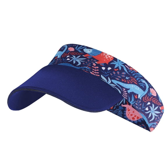Bobifish Boys Girls Visor Cap Graphic Print Breathable Sun Shield Outdoor Visor