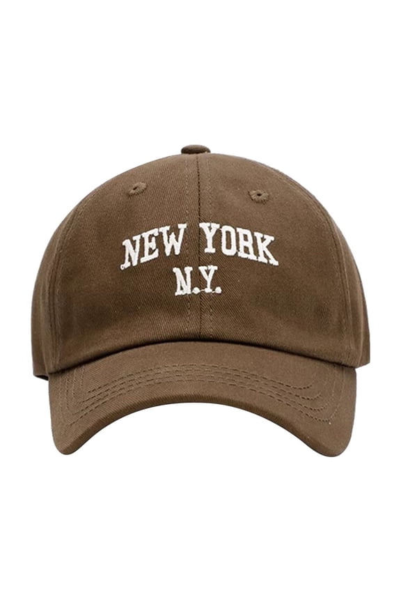 Boys Hat New York Ny Embroidered Baseball Caps Vintage Washed Adjustable Fit Kids Casual Outdoor Headwear