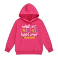 thumbnail image 1 of Bobifish Little Girls Back To School Hoodie Cute Kindergarten Pencil Graphic Sweatshirts Long Sleeve School Kids Pullover Top, 1 of 4
