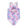 Bobifish Little Girls Swimsuit Sweet Sequin Shell One Piece Swimsuit ...