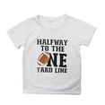 thumbnail image 1 of Bobifish Toddler Boys T‑Shirt Short Sleeve Crewneck Football Kick Off Bold Letter Graphic Print Tee, 1 of 4