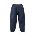 thumbnail image 1 of Bobifish Toddler Girls Pants Lined Hiking Cargo Pants Waterproof Windproof Active Trousers Elastic Snow Sports Pants Sizes 2-13, 1 of 8
