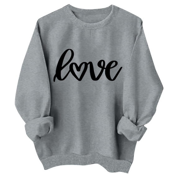 Bobifish Toddler Girls Sweatshirts Cute Love Fleece Lined Long Sleeve Pullover Tops For Kid