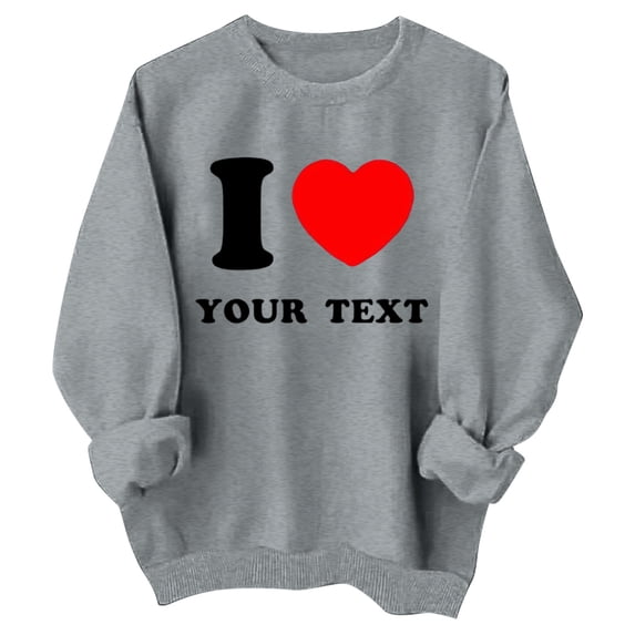 Bobifish Toddler Girls Sweatshirts Sweet I Heart Fleece Lined Long Sleeve Children Pullover Tops For Kid