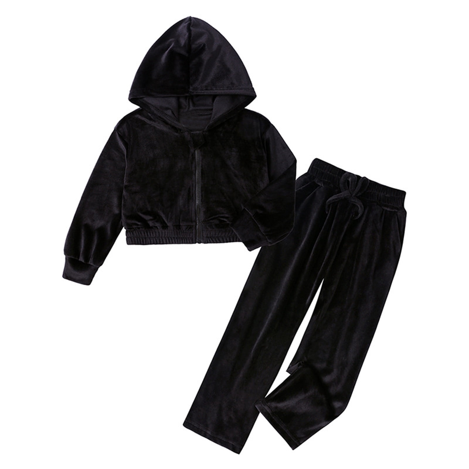 Be Kind Yellow Mid Season Girls Soft Cotton Tracksuit Set main image 1