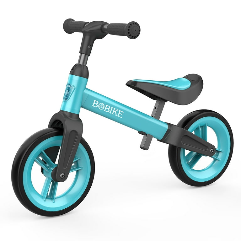 Bobike Toddler Balance Bike Toys for 1 to 6 Year Old Girls Boys Adjustable Seat and Handlebar No Pedal Training Bike Best Gifts for Kids Blue Walmart