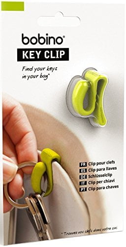 Bobino Key Clip Portachiavi Per Borsa O Zaino – Colore Rubino, Confezione Da 2. Non Cercare Più Le Chiavi In Fondo Alla Borsa! - 3
