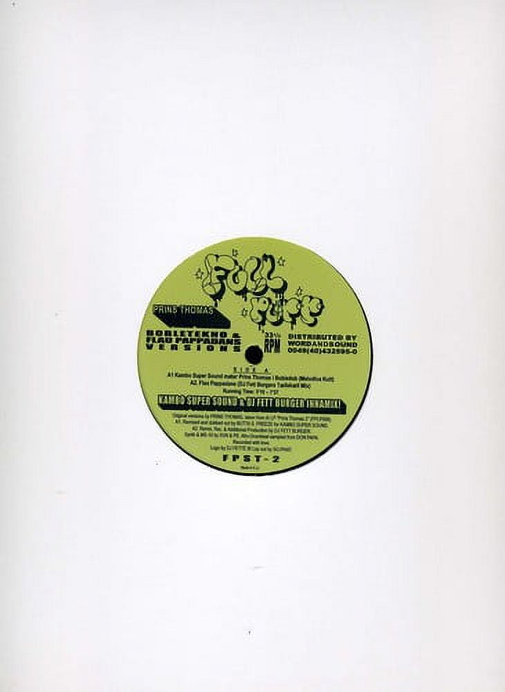Prins Thomas - Bobletekno & Flau Pappadans Versions - Music & Performance - Vinyl