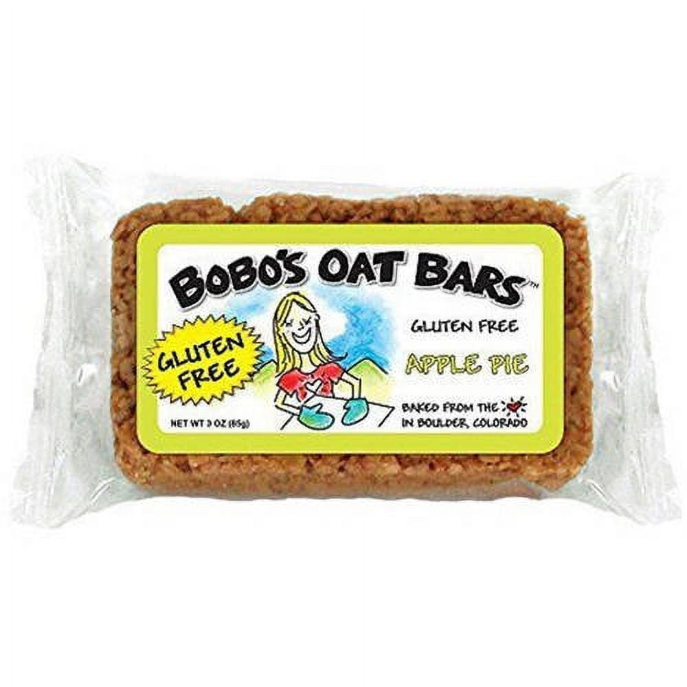 Bobo's Oat Bars Gluten Free Apple Pie Bar, 3 oz, (Pack of 6)