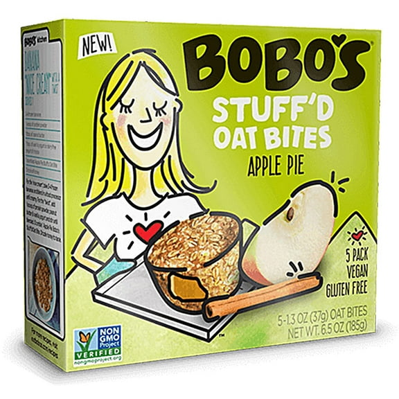 Bobo's Oat Bites Apple Pie -- 5 Bites