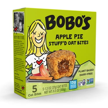 Bobo's Oat Bites, Apple Pie Stuff'd, 5 Pack of 1.3 oz bars