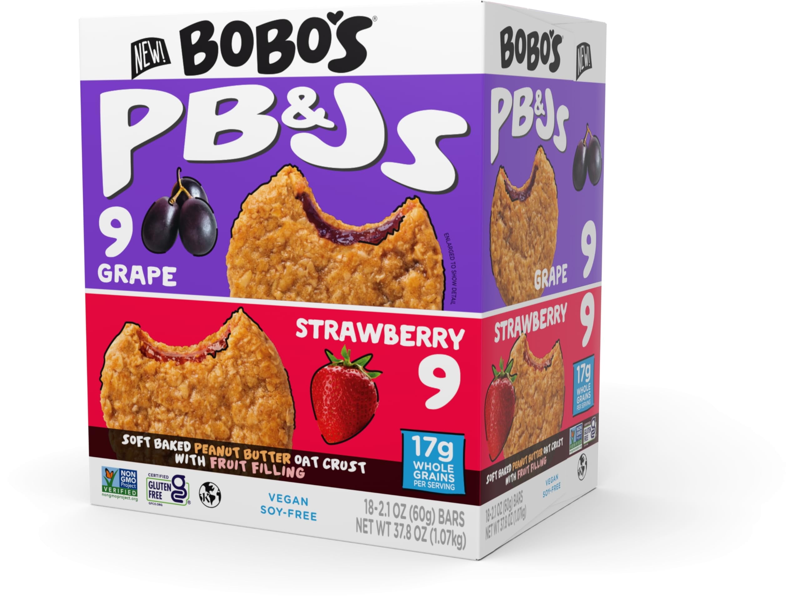 Bobo's PB&J Variety Pack AKF18 - 18 Pack - Walmart.com