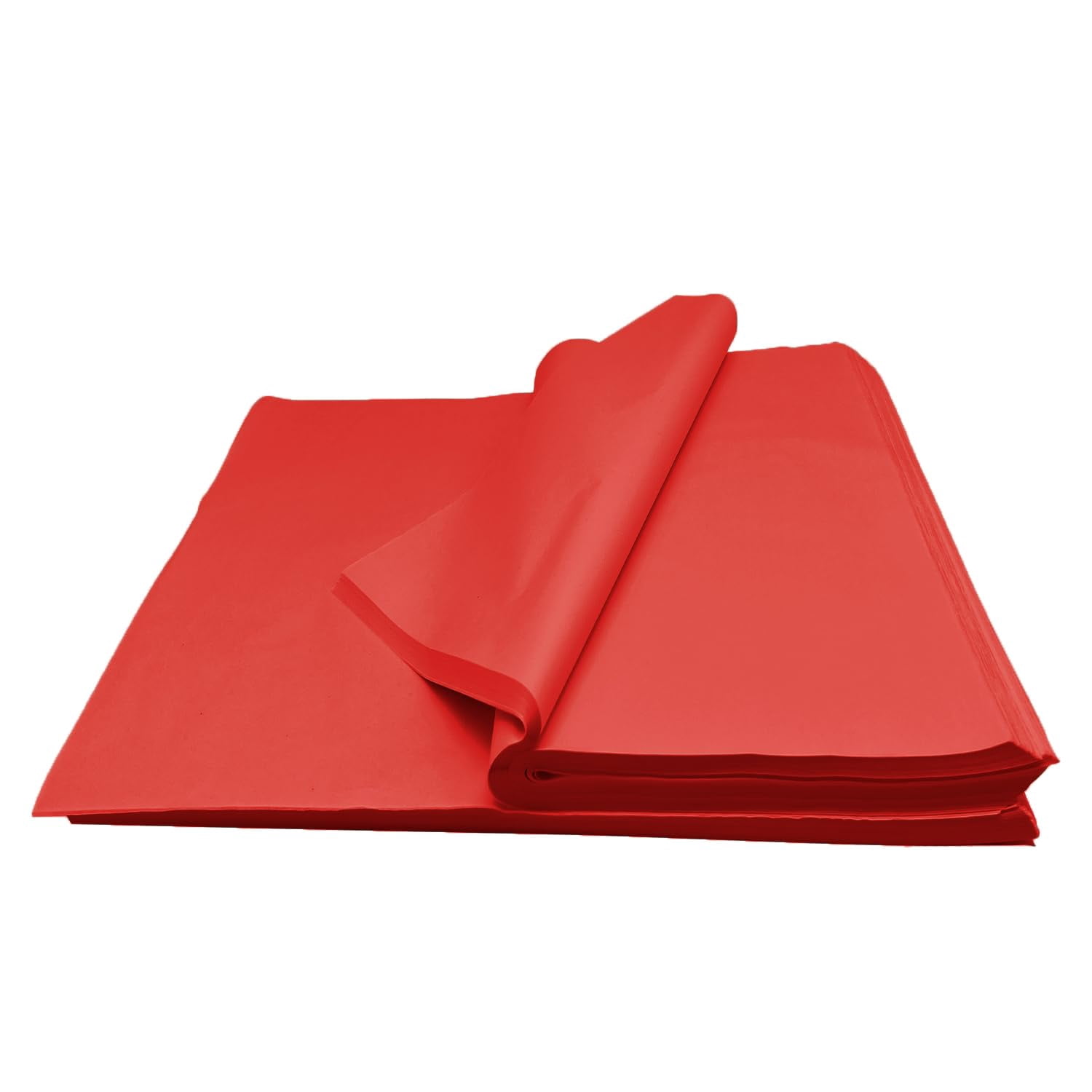 Bobobag Christmas Tissue Paper - 100 Sheets, 14x20 Inches, Red, Green & White For Gift Wrapping & Crafts