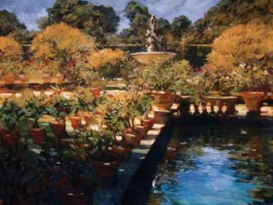 Boboli Gardens - Florence Canvas Art - Philip Craig (18 x 24)