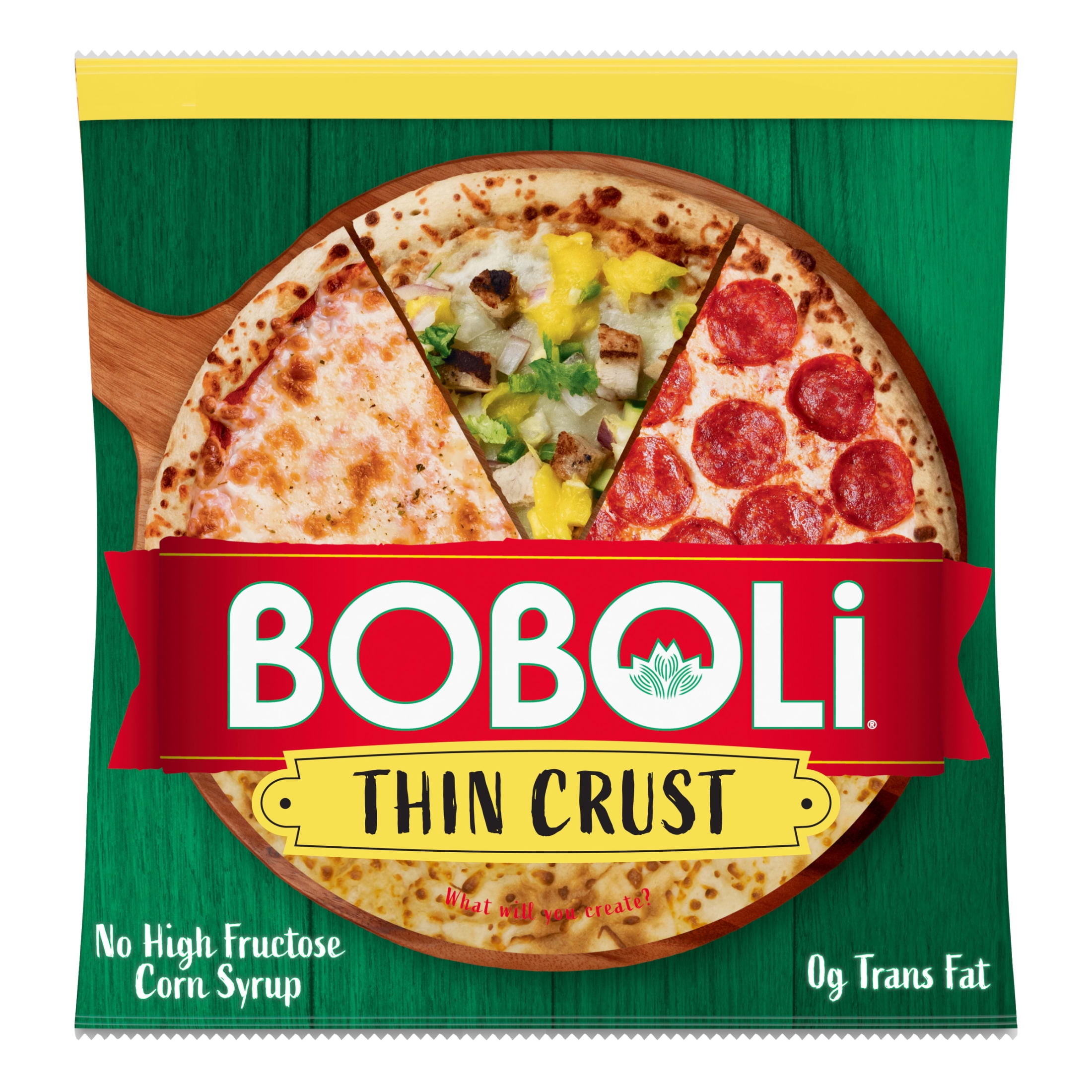 Boboli White Thin Crust, 10 oz, Pizza Crust, Bag