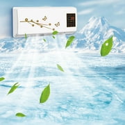 Bobomoti 30 sq m Wall and Window Air Conditioner/Heater, White