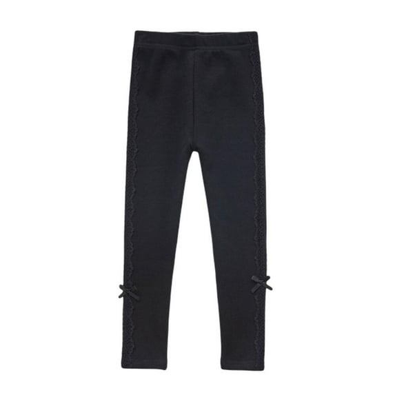 Bobora Autumn Winter Kids Girl Trousers Thicken Velvet Leggings Children Warm Cotton Pant Trousers