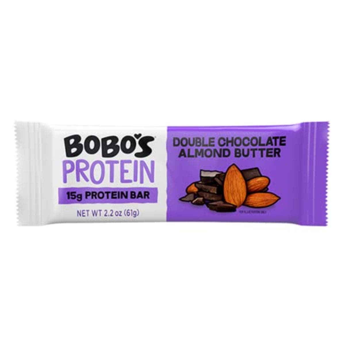 Bobos Oat Bars Chocolate Almond Butter Protein Bar 2.2 OZ Pack of
