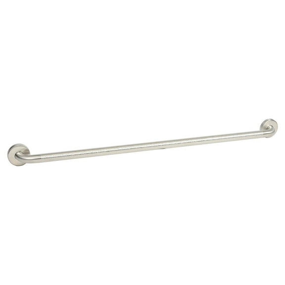 Bobrick® B5806.99x42, 1-1/4" Dia. Straight Peened Grab Bar 42"W