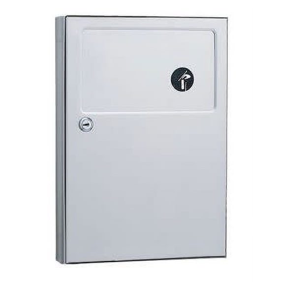 Bobrick B-254 Classicseries Recessed Sanitary Napkin Disposal Unit - Stainless Steel