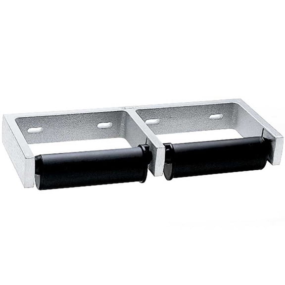 Bobrick B-2740 Surface-Mounted Toilet Tissue Dispenser For Two Rolls