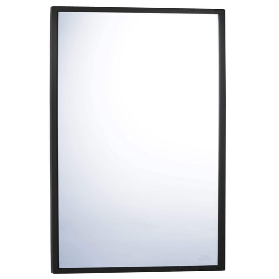 Bobrick B-290.MBLK 2436 - Welded-Frame Mirror Matte Black