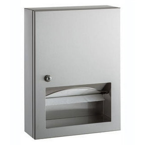 Bobrick B-359039 Trimline Wall-Mounted Paper Towel Dispenser - Stainless Steel