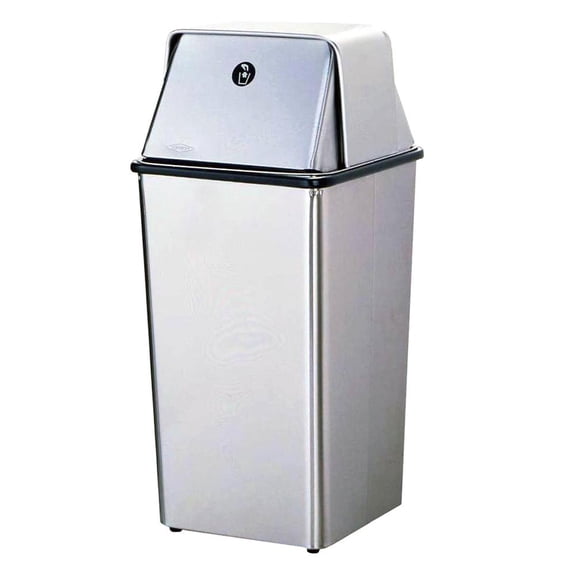 Bobrick B-2250 - Floor-Standing Waste Receptacle with Top