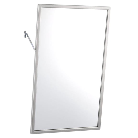 Bobrick B-294 1830 - Angle-Frame Two Position Tilt Mirror 18"x30"
