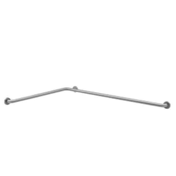 Bobrick B-5897.99 - 1-1/4" Diameter Two-Wall Toilet Compartment Grab Bar, Peened