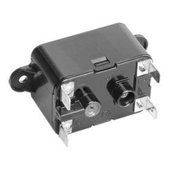 Bobrick MAR90380 24V 1-Pole Heavy Duty Universal Mount Power Relay with SPNO-SPNC Quick-Connect Terminal