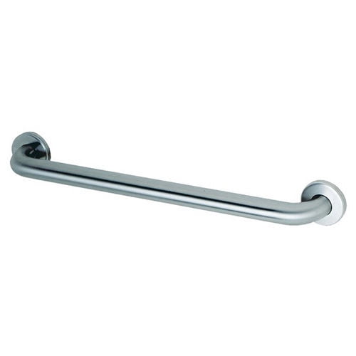 Bobrick® B-6806x18, 1-1/2" Dia. Straight Satin Grab Bar 18"W