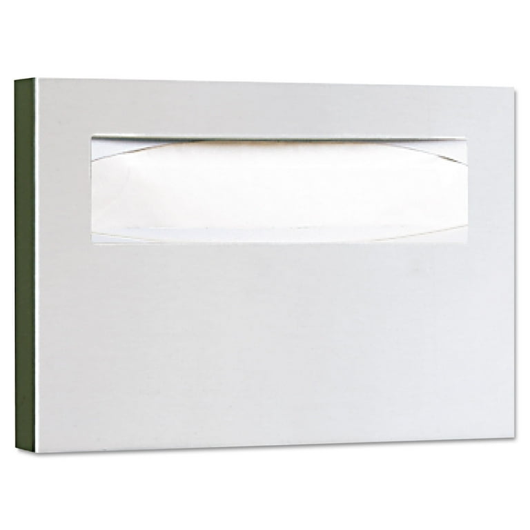 Stainless Steel Toilet Seat Cover Dispenser, ClassicSeries, 15.75 x 2 x 11, Satin Finish Stainless Steel Toilet Seat Cover Dispenser, ClassicSeries, 15.75 x 2 x 11, Satin Finish