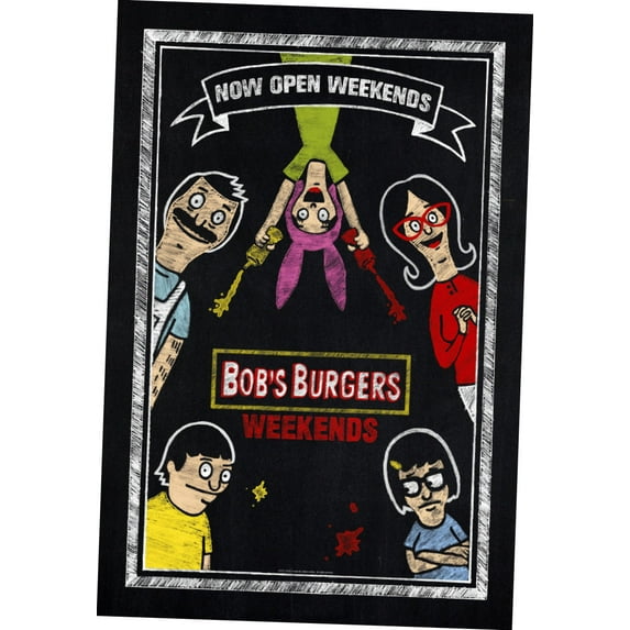 Bobs Burgers Poster 24x36 Entertainment Decor Art Poster 24x36 Unframed, Age: Adults, Rectangle Poster Time