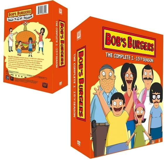 Bobs Burgers Seasons 1-15 The Complete Series DVD Bundle Brand New / Sealed