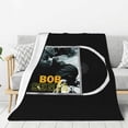 thumbnail image 1 of Bobs Music Seger Flannel Blanket Air Conditioning Blanket Nap Blanket Sofa Throw Blanket Throw Blankets 60"X50", 1 of 5