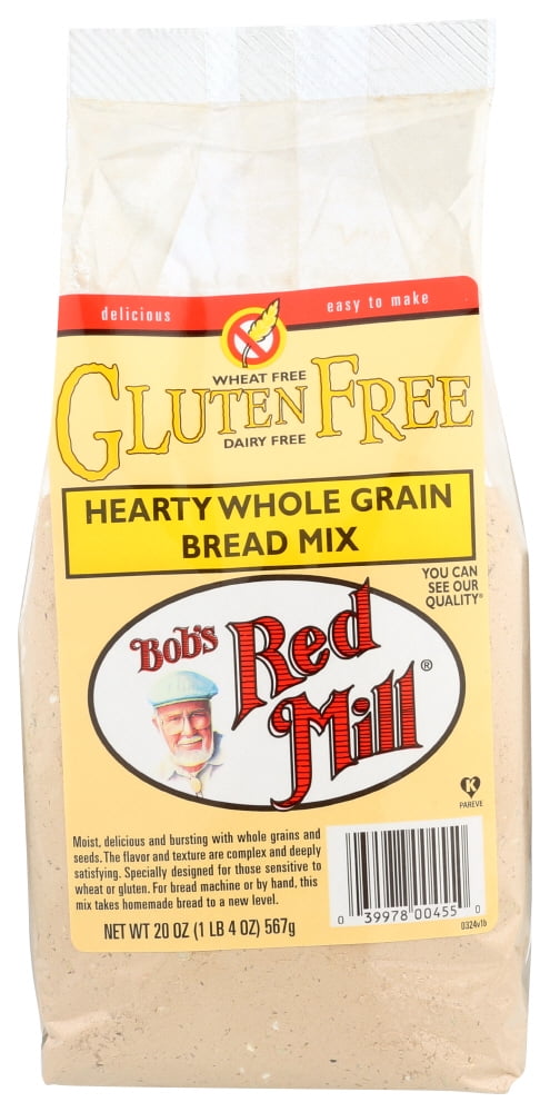 Bobs Red Mil Gluten Free Hearty Whole Grain Bread, 20 Oz