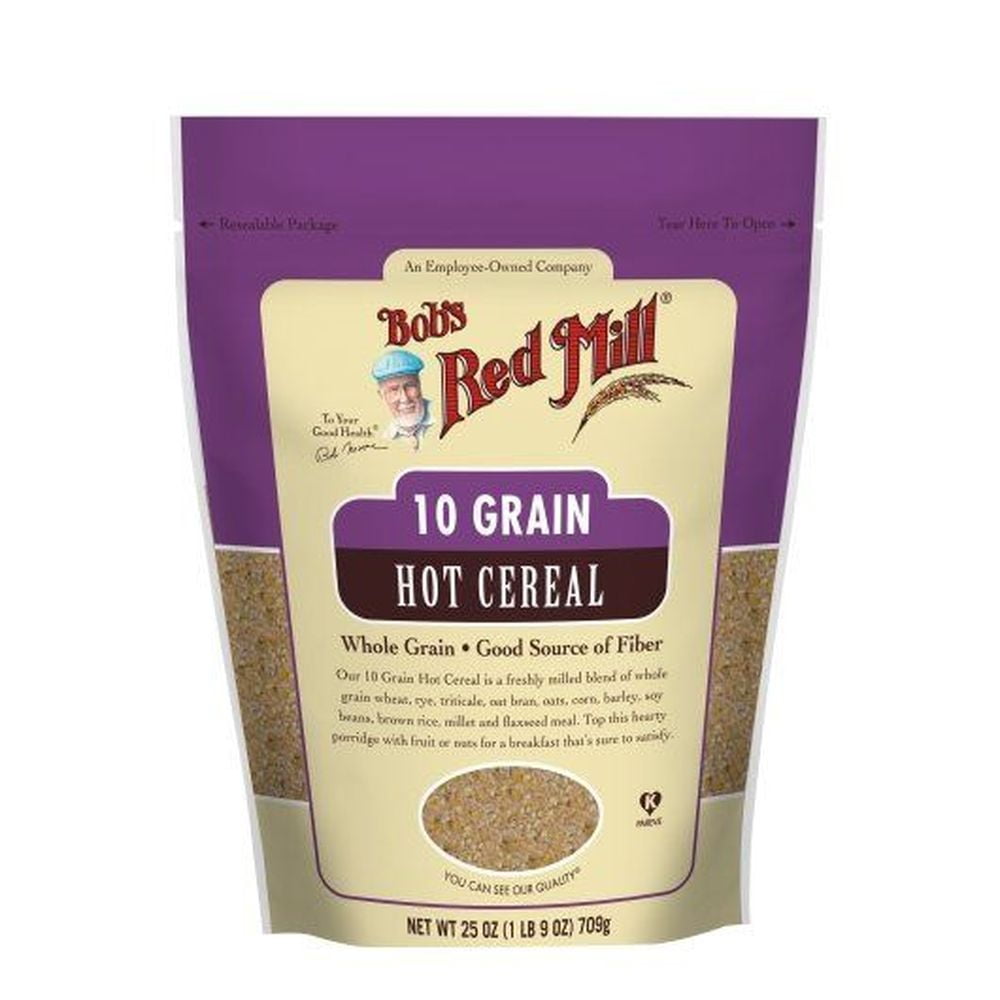 Bobs Red Mill 10 Grain Cereal, 25 Ounce -- 4 per case.