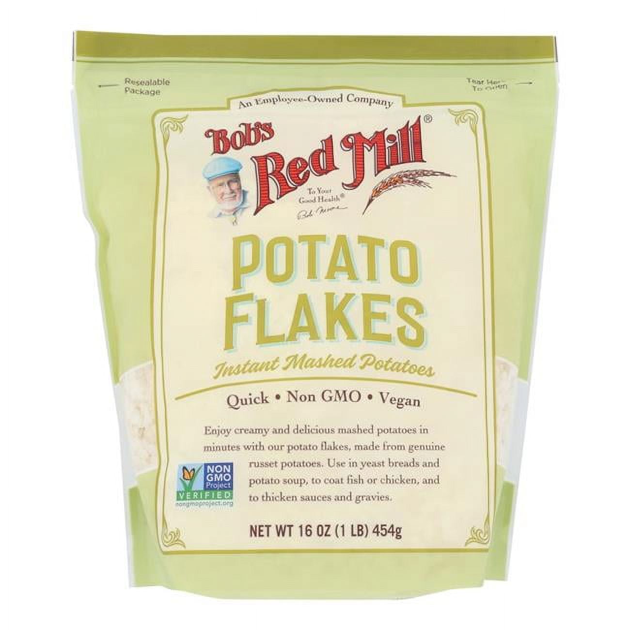 Potato Flakes, Organic  Country Life Natural Foods