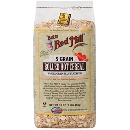 Bobs Red Mill 5 Grain Rolled Hot Cereal 16 Ounces (Case Of 4)
