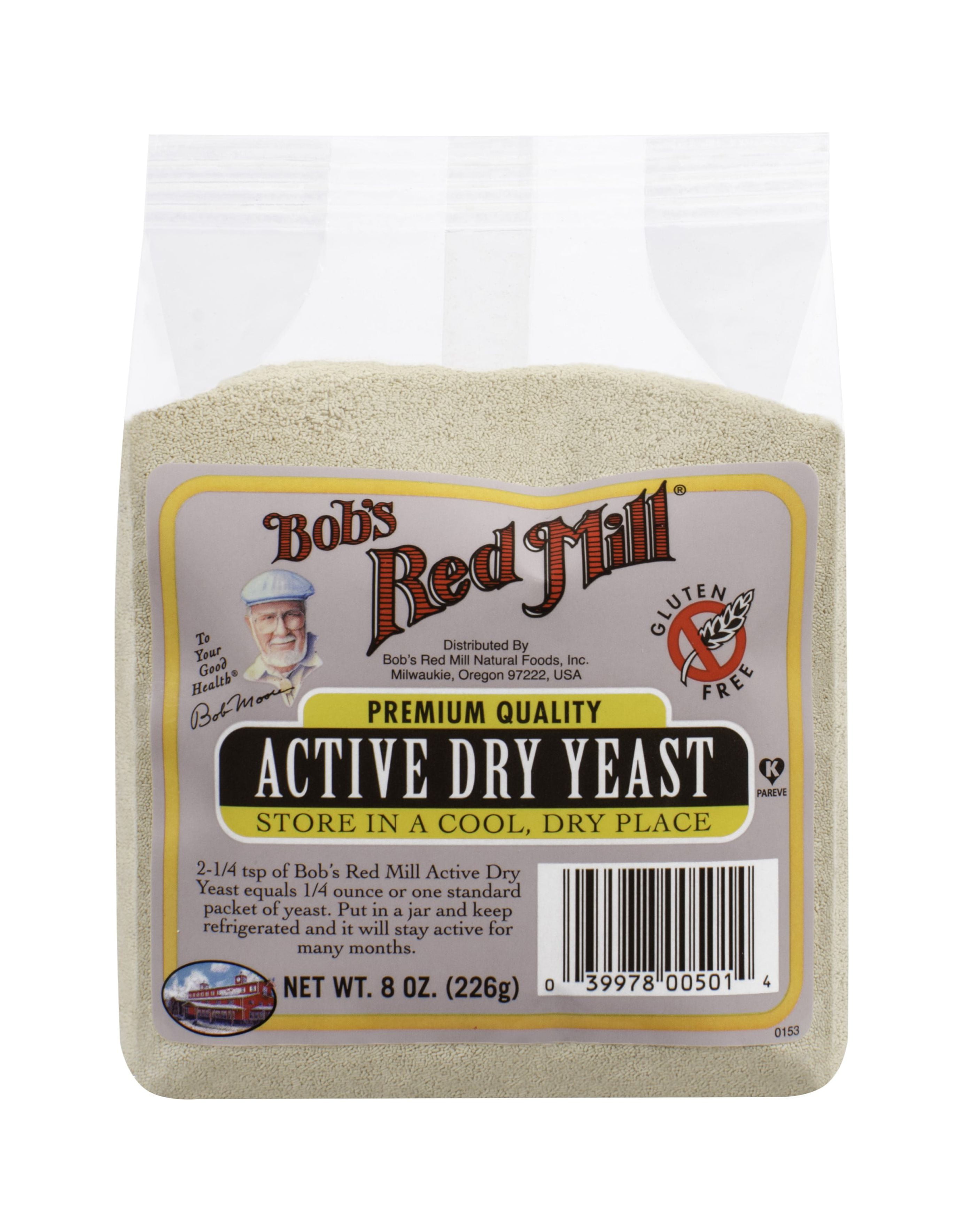 Bobs Red Mill Active Dry Yeast, 8 Oz