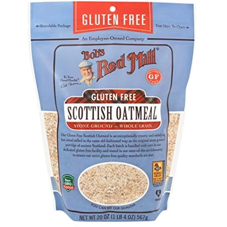 Bobs Red Mill Cereal Oatmeal Gluten Free Scottish, 20 Oz