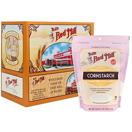 Bobs Red Mill Corn Starch, 18-Ounce (Pack Of 4)
