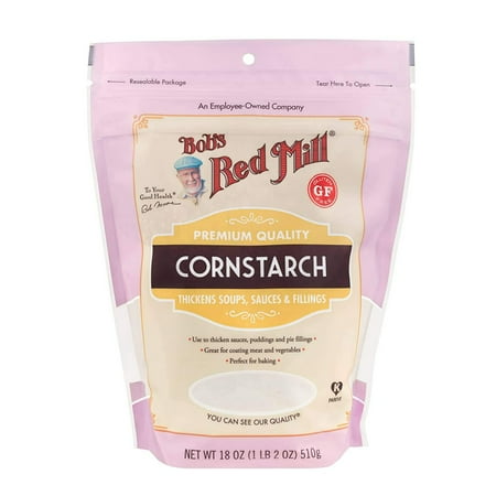 Bobs Red Mill Corn Starch, 18 Ounce
