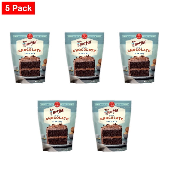 Bobs Red Mill Decadent Chocolate Cake Mix 15.5 oz - 5 Pack