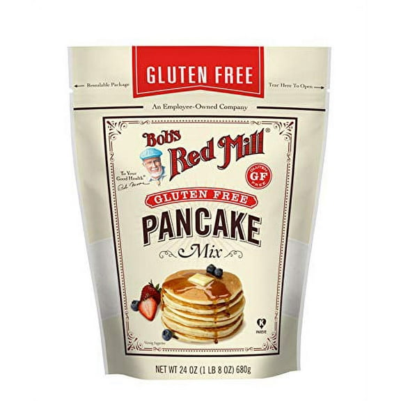 Bobs Red Mill Gluten Free Pancake Mix, 24 Ounce -- 4 per case.