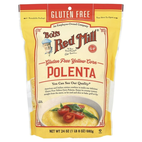 Bob's Red Mill, Polenta, Corn Grits, Gluten Free, 24 oz Pack of 2