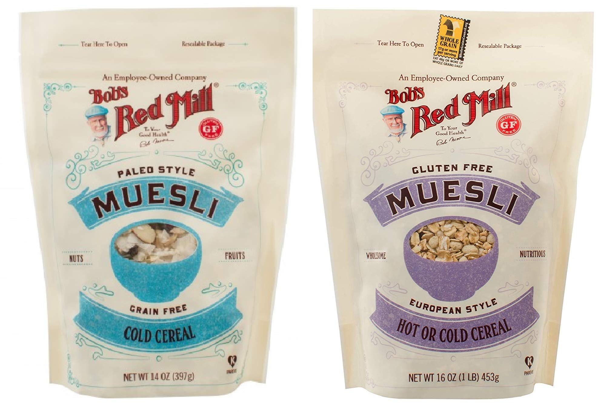 Bobs Red Mill Grain Free Cold Cereal Paleo Style Muesli Real Dried
